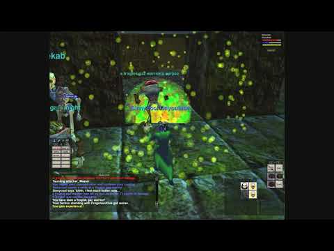 MY FIRST PEEK INTO UPPER GUK / PROJECT 1999 EVERQUEST P99 GREEN/ PART 16 DARK ELF NECROMANCER LVL 23