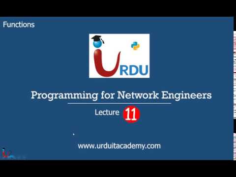 Programming for Network Engineers Lecture 01 Introduction to Programming for Network Engineers