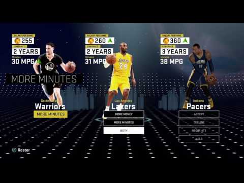 NBA 2K16 MyCareer Episode 73! Decision is made!