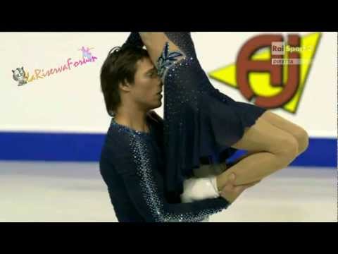 ISU ZAGREB 2013 -10/16- PAIRS FP - Yuko KAVAGUTI  Alexander SMIRNOV - 24.01.2013