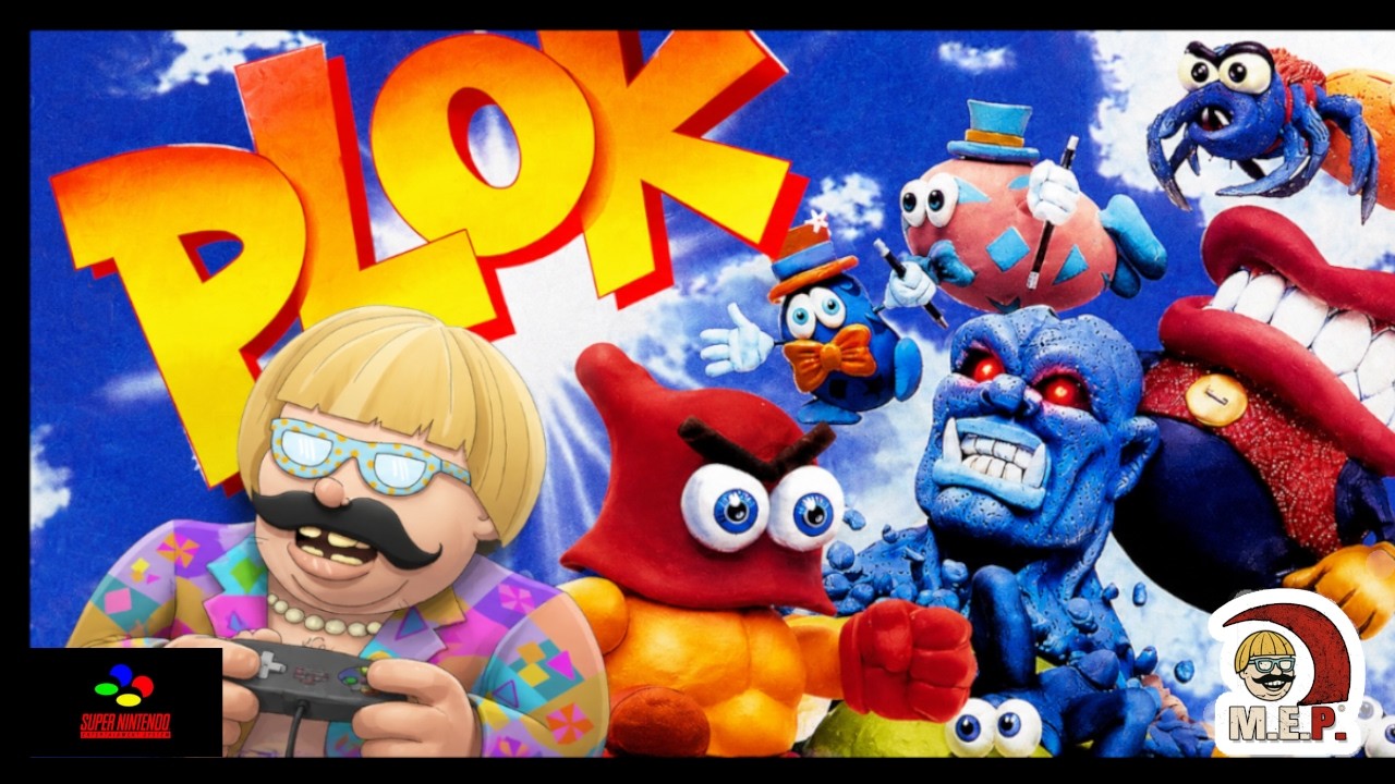 PLOK! (1993) - Super Nintendo Retro Show [Was machen wir?]