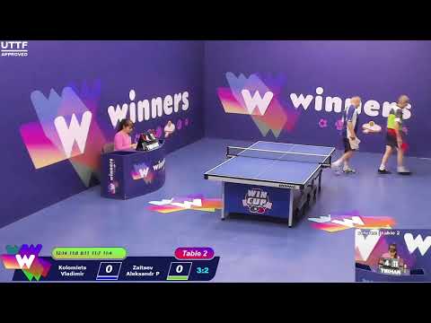 WINners CUP table 2  26.01 Kolomiets Vladimir - Zaitsev Aleksandr P  16:00