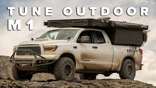 Overland Truck Camp Setup Tour — Tundra + Tune M1, Starlink, 270° Awning, Portable AC/Heat