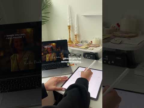 gilmore girls fall sem incoming... #notetaking #ipad #notability