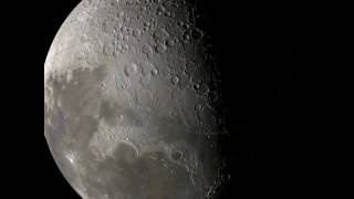 Earth's Moon - Natural Color/Elevation Map Fade [1080p]