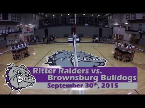 Brownsburg Varsity Volleyball Highlights vs. Cardinal Ritter