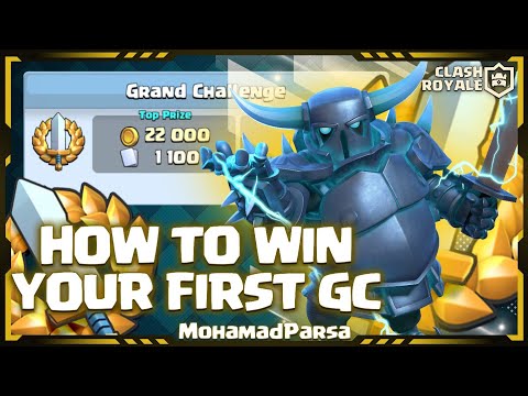BEST DECK in CLASH ROYALE for 12 WINS GRAND CHALLENGE 2022 !