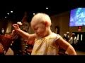 2 Year Old Catches the Holy Ghost in Church 