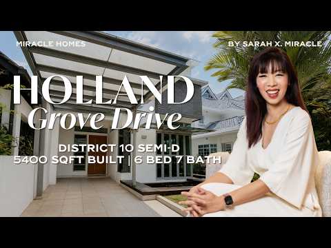 Serene Semi-Detached @ Holland Grove, Holland Grove / Mount Sinai / Grove Drive / Jalan Kebaya, 7 Bedrooms, 5,400 sqft, Semi-Detached House For Sale, by Sarah X. (郑雪梅), 500230975 - PropertyGuru.com.sg