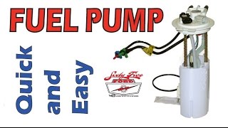 Ford Escort Nissan Mazda Fuel Pump replacement