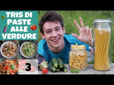 PASTA ALLE VERDURE 3 idee: ricette facili, veloci, estive e leggere - primi piatti | Davide Zambelli