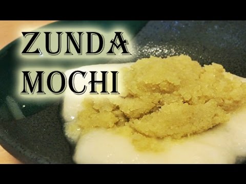 How to Make Sweet Soybean Paste Zunda Mochi (Recipe) ずんだ餅の作り方