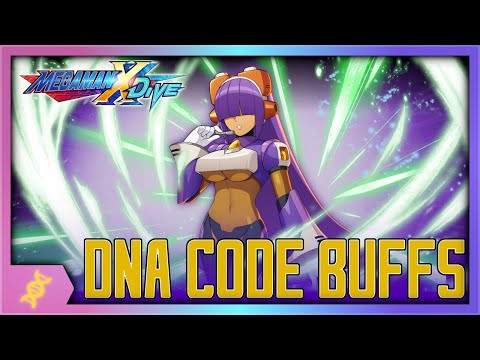 Layer 5* DNA Code Buffs Showcase - Mega Man X DiVE