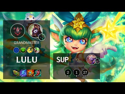 Lulu Support vs Soraka - EUW Grandmaster Patch 11.24b
