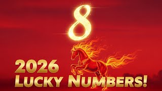 Find Your Lucky Numbers in 2026: Year of the Fire Horse