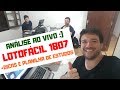 LOTOFACIL 1807 DICAS ANÁLISE AO VIVO E PLANILHA DE ESTUDO GRÁTIS