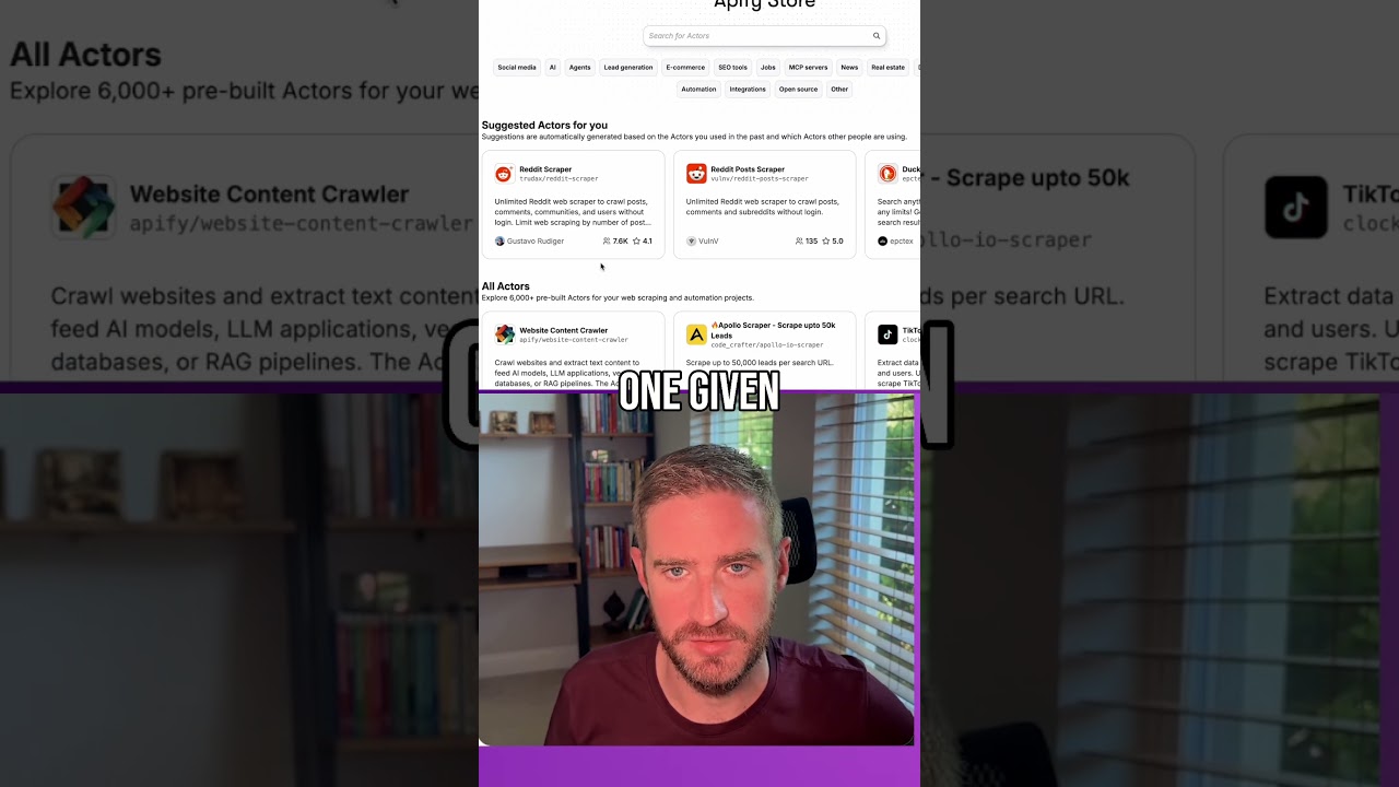 Apify Tutorial: Scrape Major Platforms with Ready-to-Use Actors