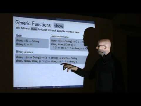 Generic Programming in Haskell (1 of 2): Introduction