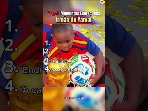 Rankeando Momentos Engraçados do Irmão Do Lamine Yamal #shorts #futebol
