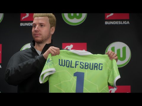 FLORIAN KOHFELDT FACE FIFA 22 MODO CARRERA CAREER MODE WOLSFBURG