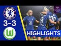 Chelsea 3-3 VfL Wolfsburg | Harder Scores Injury Time Goal In 6 Goal Thriller | Champions League