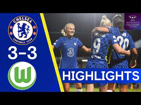 Chelsea 3-3 VfL Wolfsburg | Harder Scores Injury Time Goal In 6 Goal Thriller | Champions League