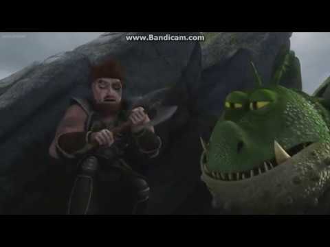 RttE S4 [scene] : Dagur got new friend, meet Mr. Triple Stryke!
