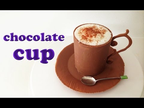 Make a Chocolate Cup for Your Milk