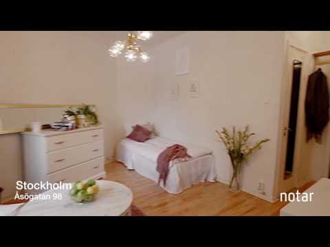 Åsögatan 98 - 1:a · 27m2 - Södermalm : Via Notar mäklare Hammarby