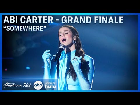 Abi Carter Sings "Somewhere" from West Side Story As A Tribute To Indio - American Idol 2024