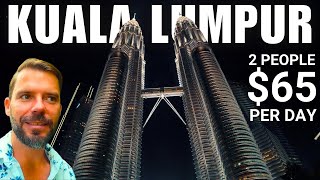 KUALA LUMPUR 🇲🇾 Is $65/day enough for TWO? 💵 Living in Malaysia 2024
