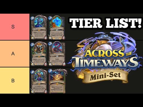 A Tier List of EVERY CARD from the Across the Timeways Mini-Set!