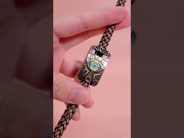 Vídeo relacionado con BJPERFMS Pulsera Zelda, Pulsera Sheikah Slate, Armband, Brazalete Personalizada Tears Símbolo, Regalo para Fans