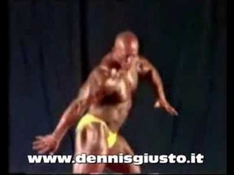 Dennis Giusto competing at 2002 NABBA Mr. Universe