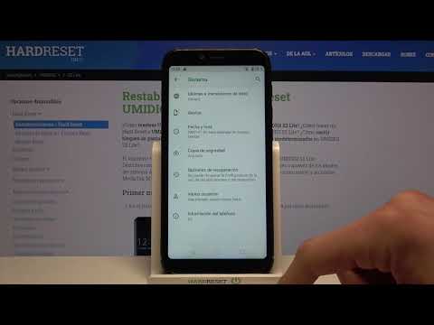 Cómo restaurar preferencias de aplicaciones en UMIDIGI S2 Lite - restablecer apps