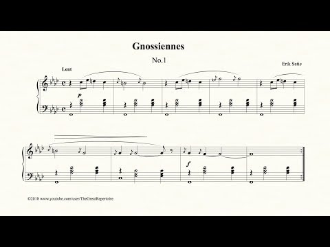 Erik Satie, Gnossienne No. 1