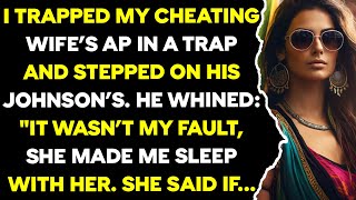 I trapped my cheating wife