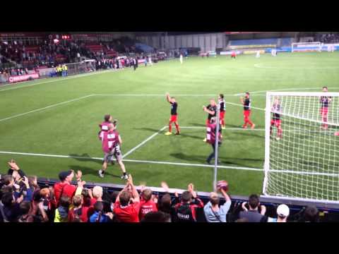 30-8-2014 Excelsior - Heracles: Feest na afloop
