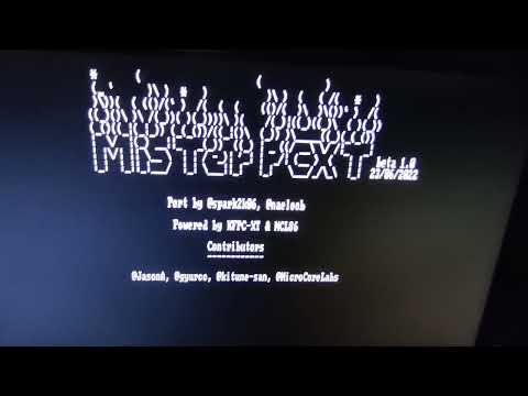 Mister FPGA tutorial running PCXT core beta from spark2k06 and kitune-san