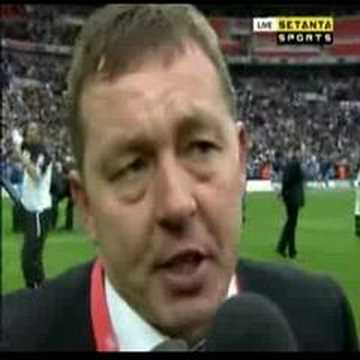 Billy Davies Post match interview