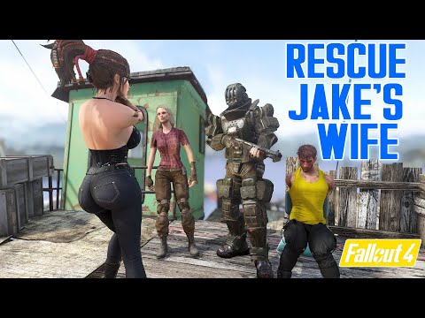 Fallout 4 Sim Settlements 2 - Chapter 3 - Gunner's Daughter - Finding Jake's Wife & Meeting Berman