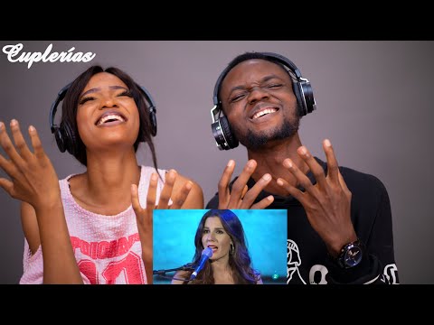 OUR FIRST TIME HEARING Diana Navarro - Cuplerías (Gala de los Premios Ceres 2012) REACTION!!!
