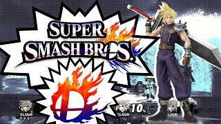 Super Smash Bros Wii U - How to Download - Cloud Strife