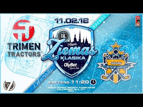 ZIEMAS KLASIKA - RUPUČI - TRIMEN TRACTORS  2018 02 11