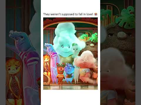 Loving someone you can’t touch is making me sob 😭 #viral #elemental #shorts