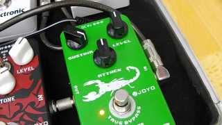 Video thumbnail for Joyo dynamic compressor demo, by Msm Workshop by MSMWorkshop