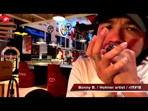 Blues & Fun TV 2024 - Bonny B  Hohner artist - Tuto no talk - riff#18