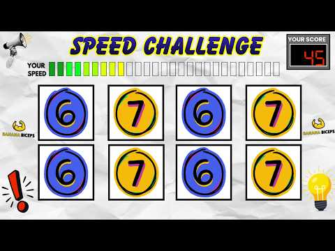 Slow to Fast Say The Word On Beat Speed Challenge 67 | SPEED EDITION | Fast Rhythm