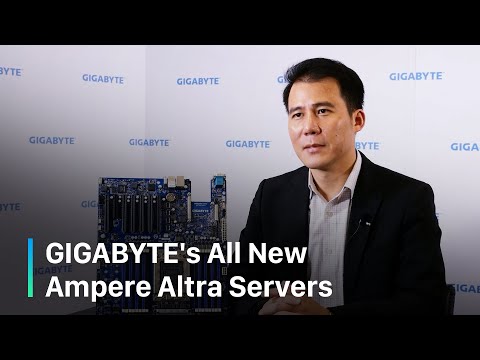 GIGABYTE's All New Altra Servers