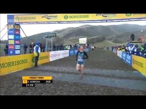 Morrisons Great Edinburgh X Country senior women cross last kilometers 2015